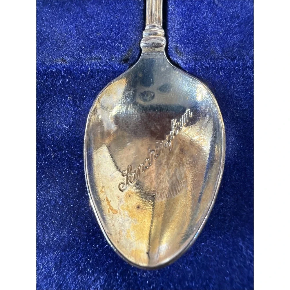 Vintage Sandringham Coronation Spoon Set 6pc WAPW Silver Plate Great Britain
